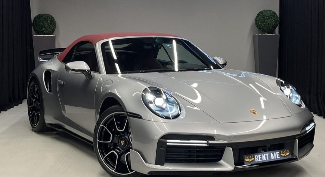 Alquiler Porsche 911 Turbo S Cabrio 992 en España