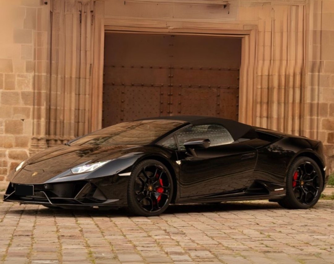 Alquiler Lamborghini Huracán EVO Spyder Black Edition en España