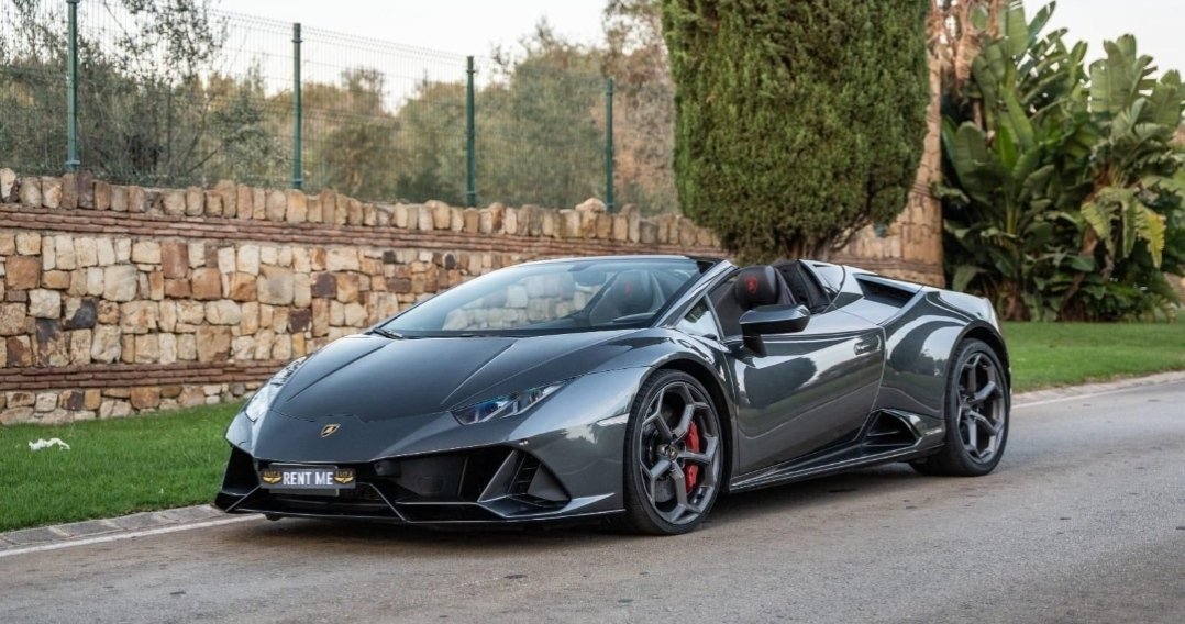 Alquiler Lamborghini Huracán EVO Spyder 2024 en España