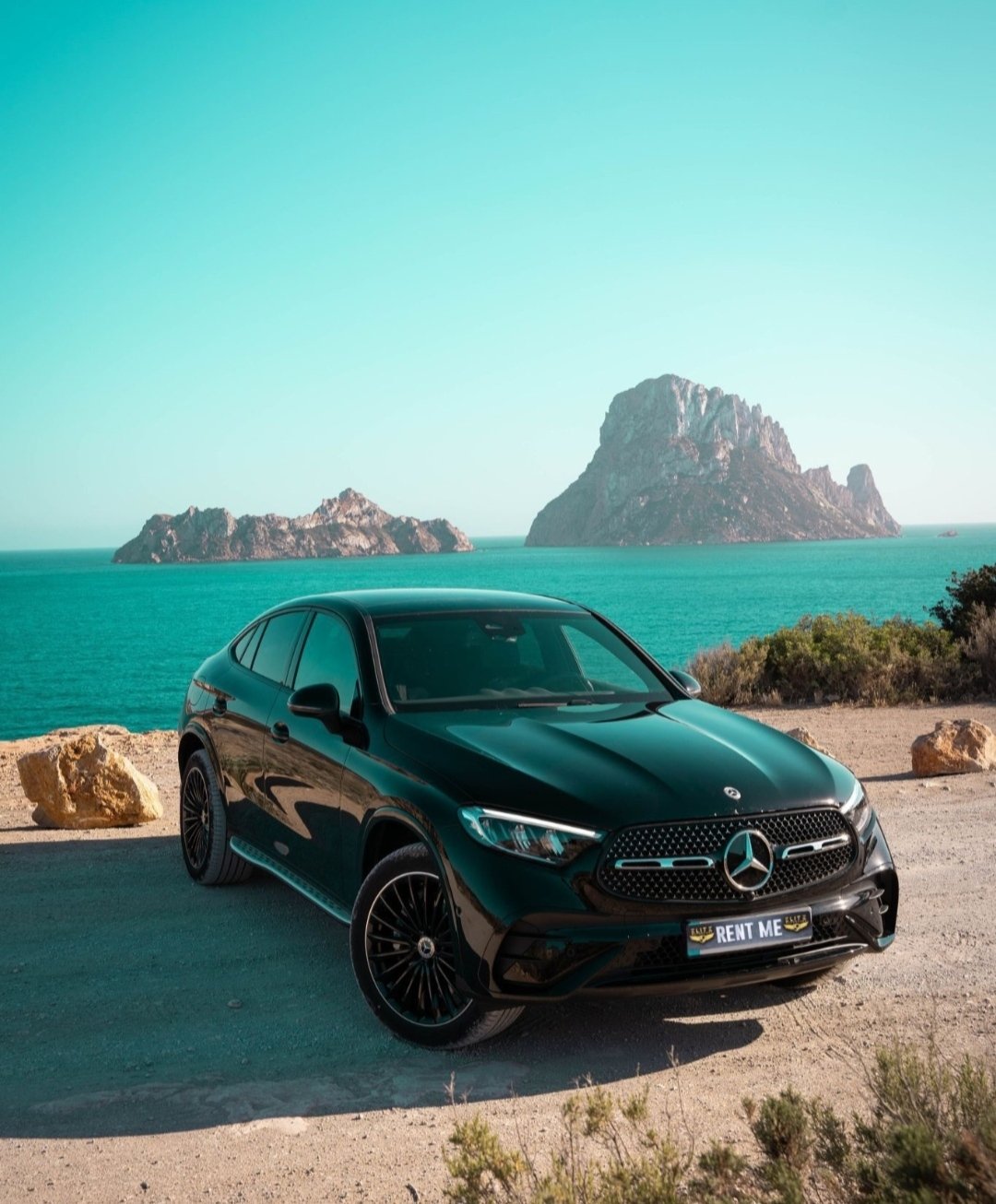 Alquiler Mercedes-Benz GLC 300 de Coupé Full Black en España
